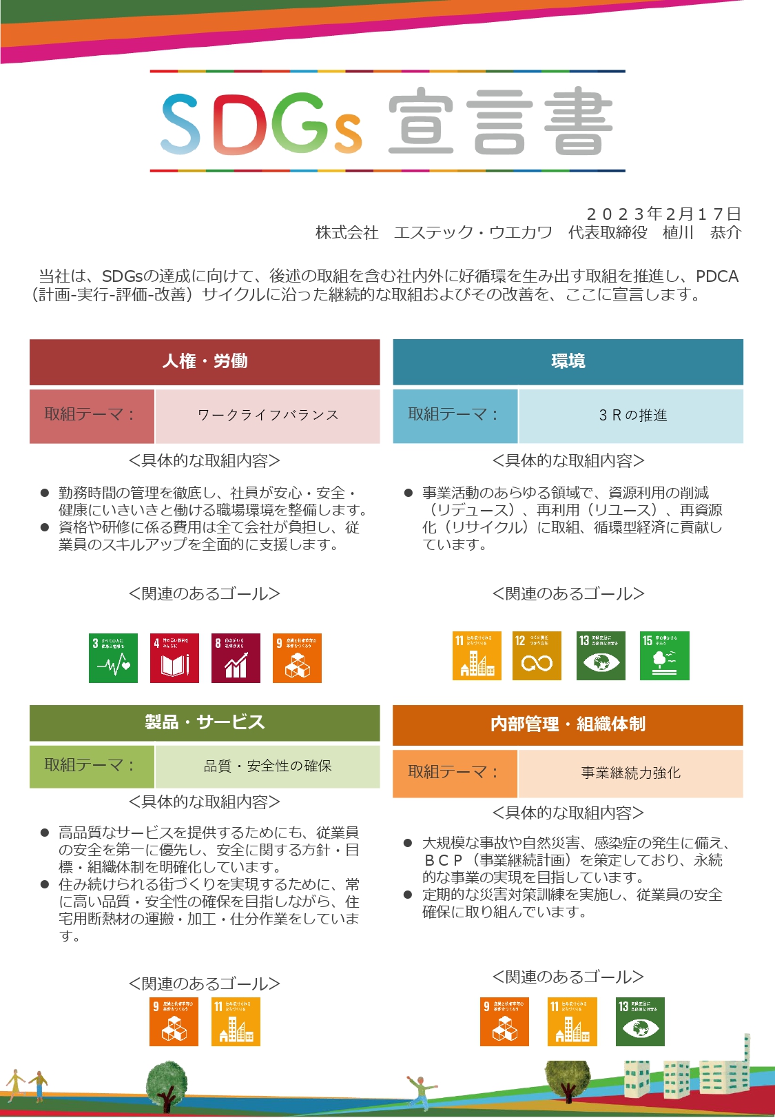 SDGs宣言
